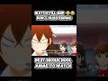 Best Highschool anime / Highschool anime with good love story /Anime with OP mc #teckyanime #anime