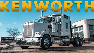 BARE NAKED &amp; WHITE   2026 KENWORTH W900L   THE KENWORTH GUY