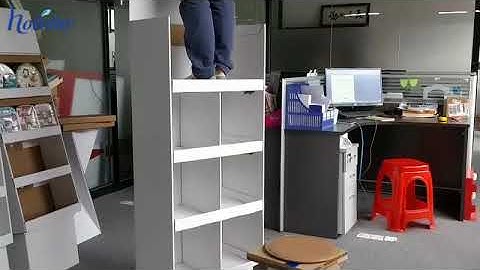 Holiday cardboard display : loard-bearing test