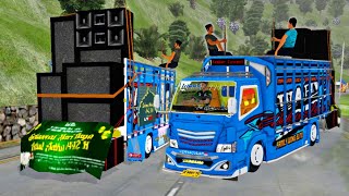 TAKBIR KELILING BERSAMA TRUCK WAHYU ABADI || MOD BUSSID TERBARU SPESIAL IDUL ADHA