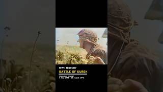 Battle of Kursk, a major World War II Eastern Front battle between Nazi Germany and the Soviet Union