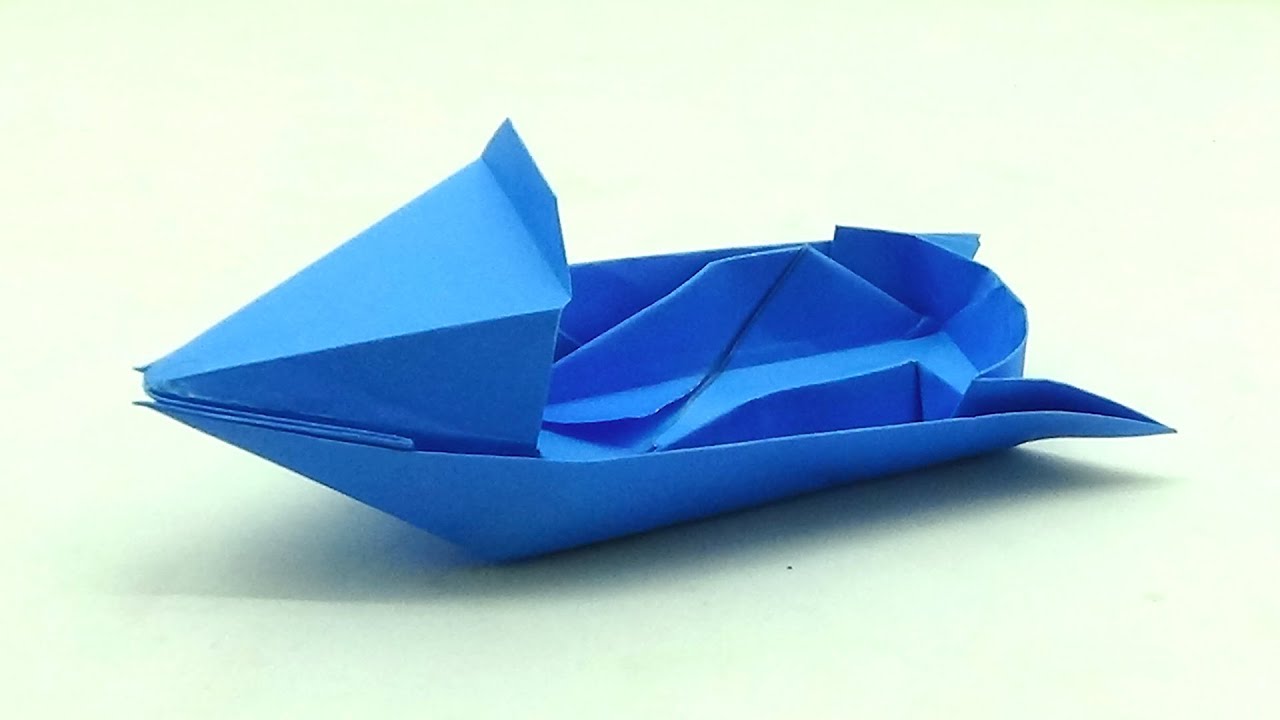 DIY Origami Boat Making At Home - How To Make A Boat Using Paper