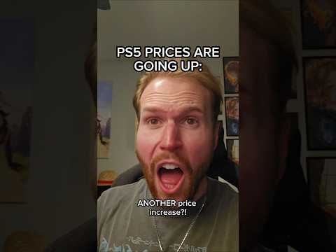 PS5 PRICES ARE GOING UP #shorts