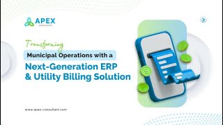 ERP and Utility Billing Solution | Apex Consultants