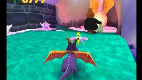 Spyro: Year of the Dragon (PS1 / PlayStation) - Egg for Sale (Beating Moneybags)