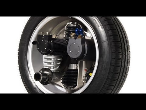 Michelin Active Wheel Tire which Electric Motor and 