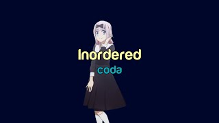coda - inordered (Drive Ahead OST - Halloween)