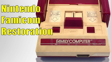 Nintendo Famicom - Cleaning & Restoration