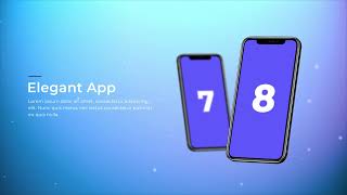 Free 3D app promo after effects template free download | Snail Motion screenshot 3