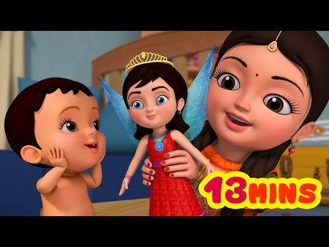 Gudiya Rani   Playing with Dolls Collection  Hindi Rhymes for Children  Infobells