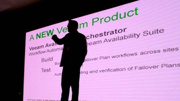 Doug Hazelman presents Veeam Availability Orchestrator