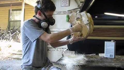 How to build Halo armor Part 4: Fiberglass