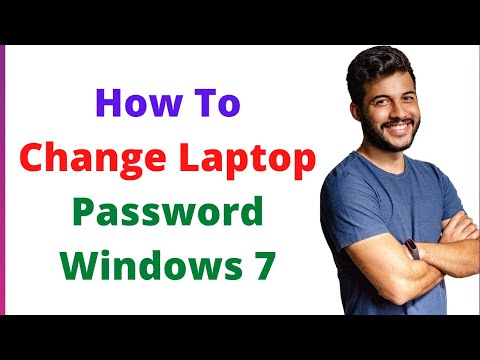 How To Change Laptop Password Windows 7