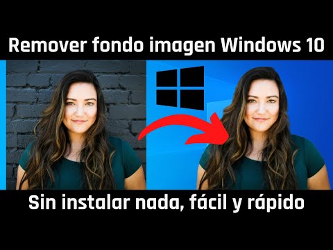 Cómo quitar fondo