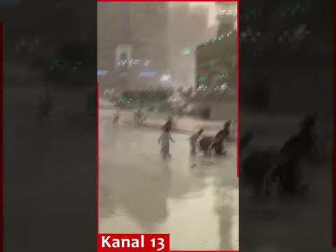 Məkkədə fırtınalı hava