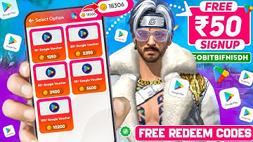 FREE REDEEM CODES INSTANT 🤩 | ₹50 REDEEM CODE FREE | HOW TO GET GOOGLE PLAY STORE REDEEM CODES FREE