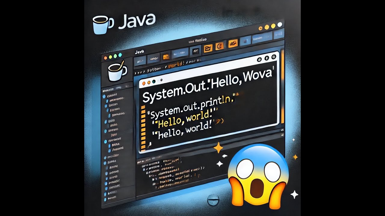 Java Hello World Tutorial 🚀 Write & Run Your First Java Program! - YouTube