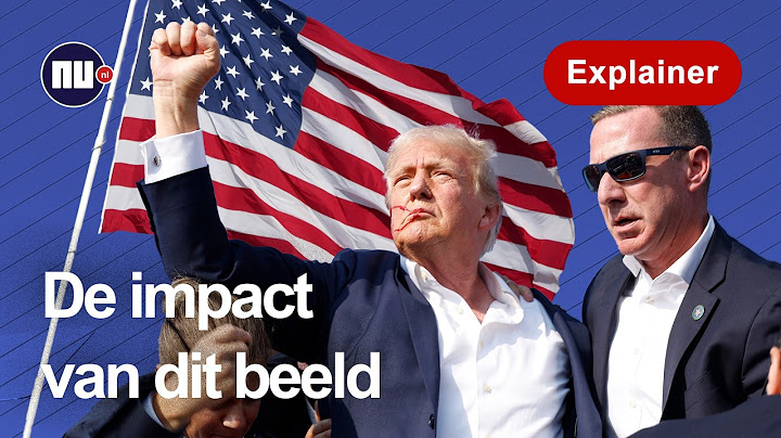 Hoe Trump kort na de aanslag een iconisch beeld wist te creëren | NU.nl | Explainer