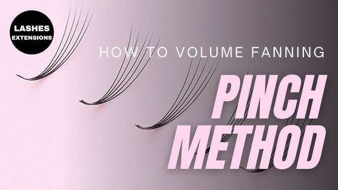 Pinch method lashes