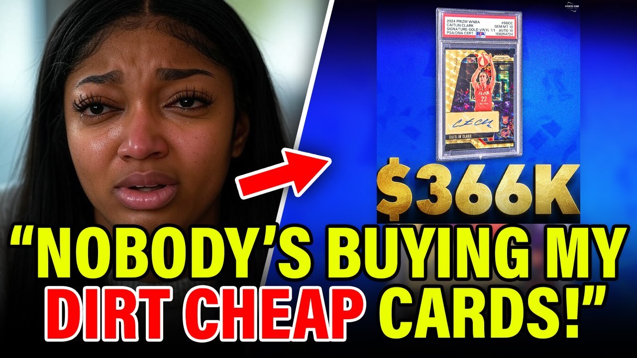 Angel Reese FURIOUS As Caitlin Clark Card BROKE RECORD & Hers Are UNSOLD!