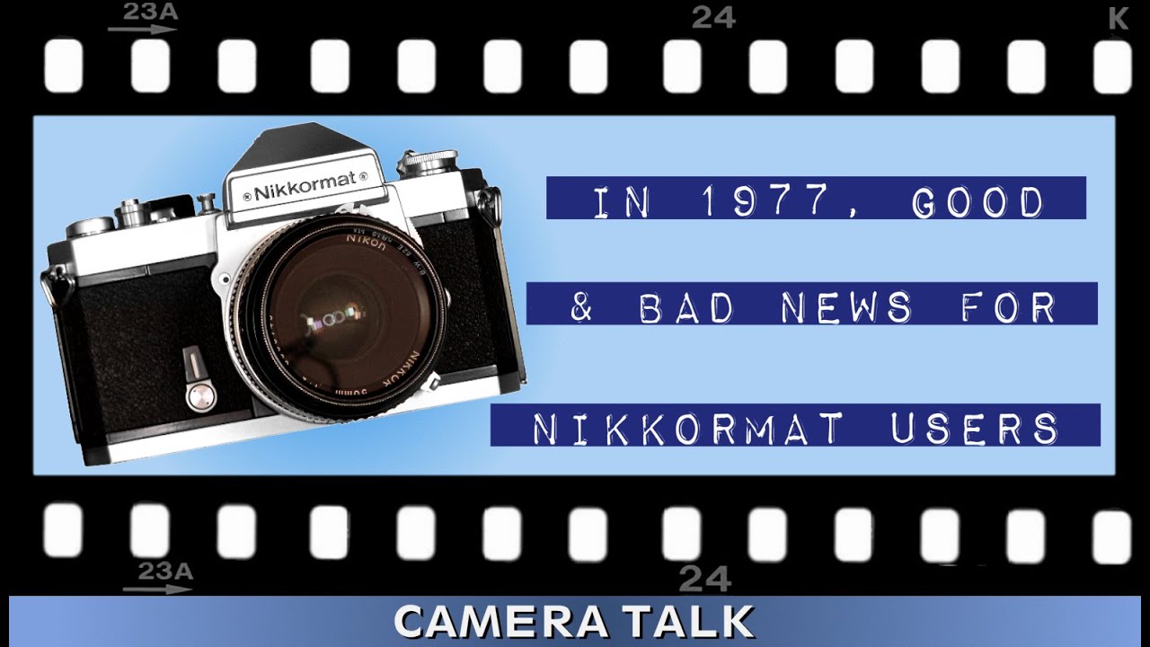 Nikkormat FT3: Nikon's One-Year Wonder - Camera Talk - YouTube