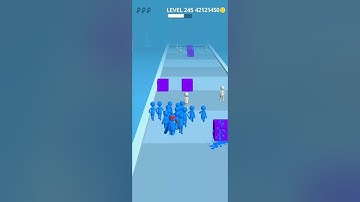 Join Clash 3D Max Level - 245 #gameplay #shorts #joinclash #joinblobclash3d  #android #youshort