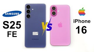 Galaxy S25 FE Vs iPhone 16 Speed Test !