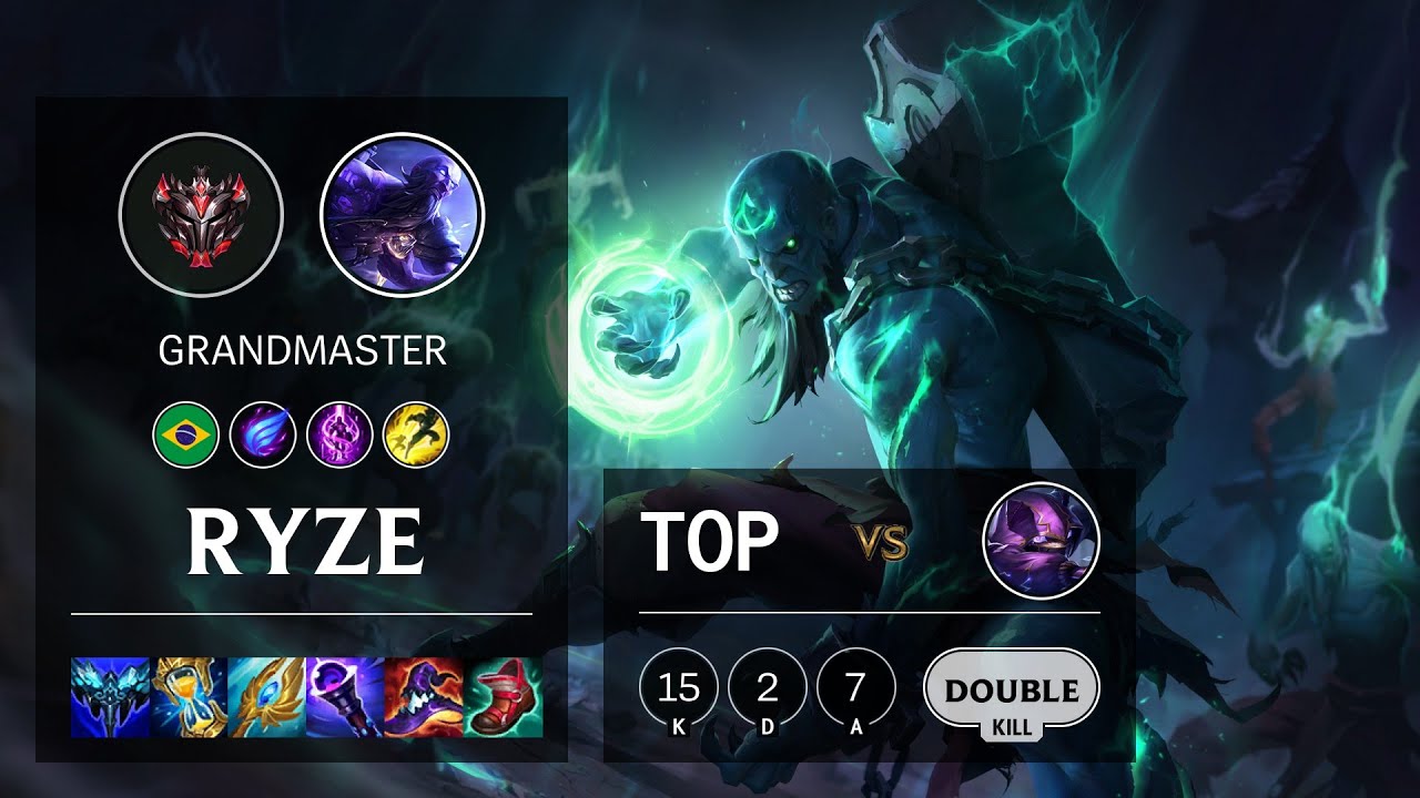 Ryze Top vs Kennen - BR Grandmaster Patch 11.3