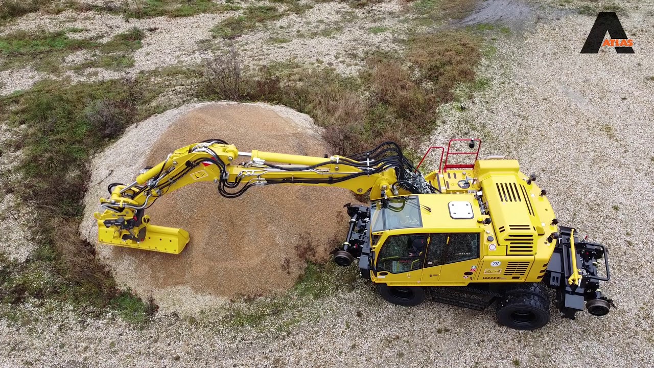 Das kann der Atlas Zweiwege-Bagger ZW