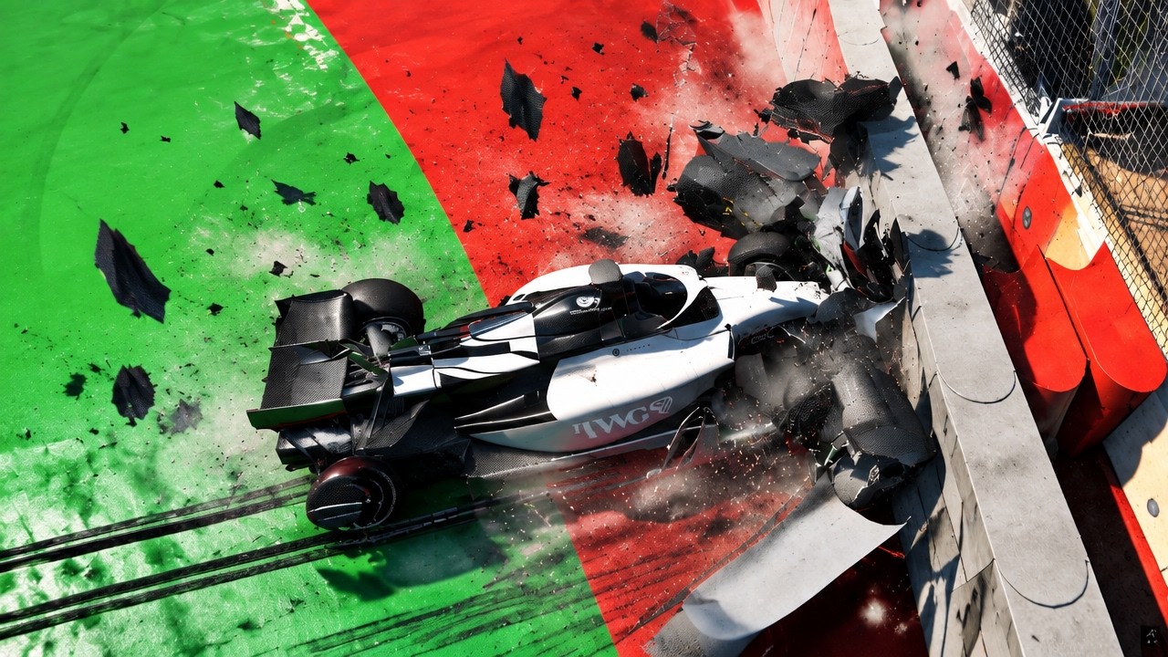 BeamNG Formula 1 2026 Championship Highlight Crashes