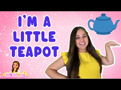I'm A Little Teapot | Fun Kids Songs & Nursery Rhymes | Ms Moni