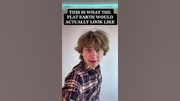 This Is What The Flat Earth Would ACTUALLY Look Like #shorts