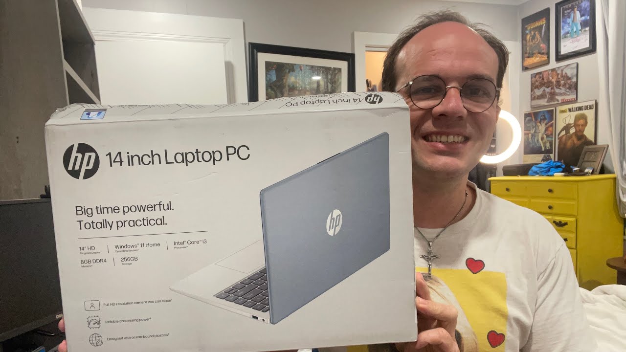 Unboxing the HP 14-inch PC Laptop - YouTube