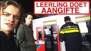 LEERLING DOET AANGIFTE BIJ DE POLITIE