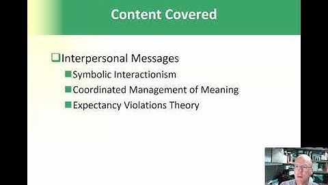 306 Module 2: Interpersonal Communication