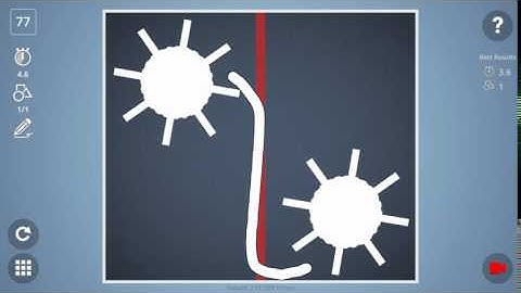 Check out how I solved level 77 in Brain It On! #BrainItOn