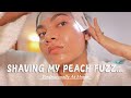 At Home Dermaplaning Routine For Instant CLEAR Skin No Acne| PROTOUCH Dermaplaning Device