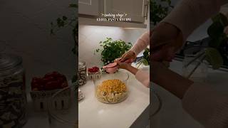 The best summer pasta salad! Elote pasta #recipes #esquites #elote #patsa #asmr #cookwithme #