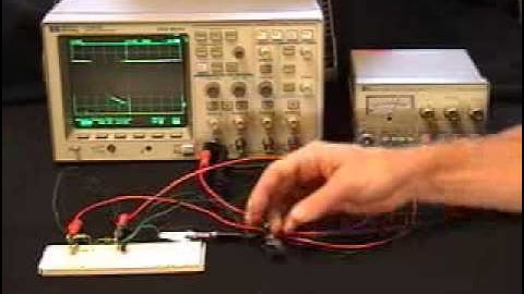 Mechatronics Lab - RC circuit charging and discharging