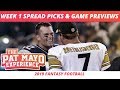 How to Bet on Football NFL Point Spreads - YouTube