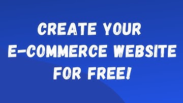 Create your own e-commerce website for free | Typof.com