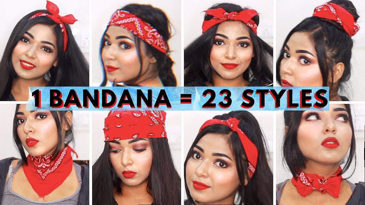 There will of course be Pia's statement bandanna in different patterns and  colours | Bandana hairstyles short, Bandana hairstyles for long hair, Bandana  hairstyles