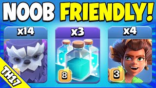 Skill Required: 0/10 Flexibility 9/10! Easy TH17 Attack Strategy (Clash of Clans)