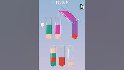 water color sort: level 8