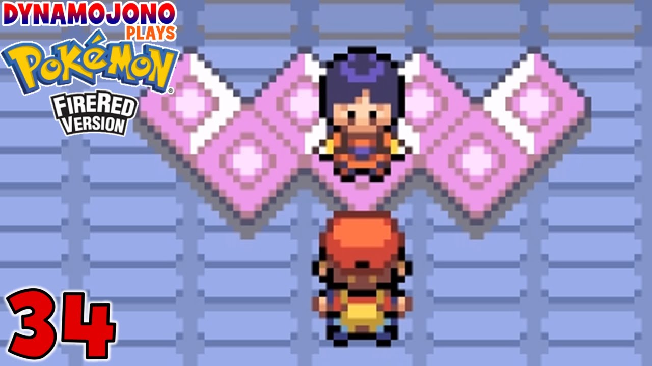Saffron Gym Battle Pokémon FireRed (34) YouTube