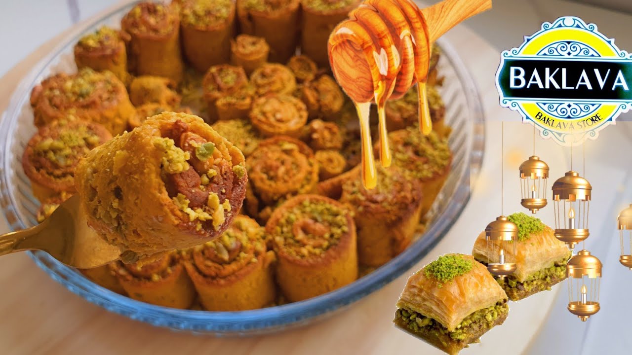 لم اتذوق مثلها في حياتي🌙اقرب طعم لبقلاوة رمضان💯💯مكونات صحية😱سوبر يممي