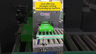 Cost-Effective Small CHM A4 paper cutting and packaging machine, fully automatic cut size sheeter