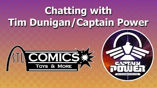 StL Comics After Hours ep 11: POWER ON! With Captain Power Actor Tim Dunigan
