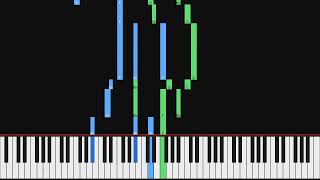 Thomas Hastings - Rock of Ages | Piano Visualization