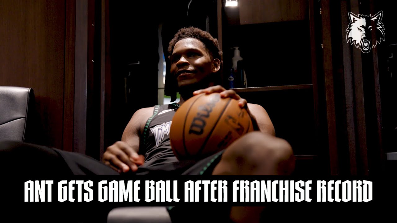 【R&B】Ant Unbelievable Inside Locker Room: Ant Gets Game Ball After Breaking 30-Point